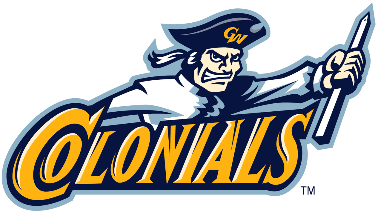 George Washington Colonials 1997-2008 Alternate Logo iron on paper